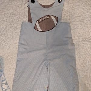 Football  Smock Shrim and Grits longall reversible